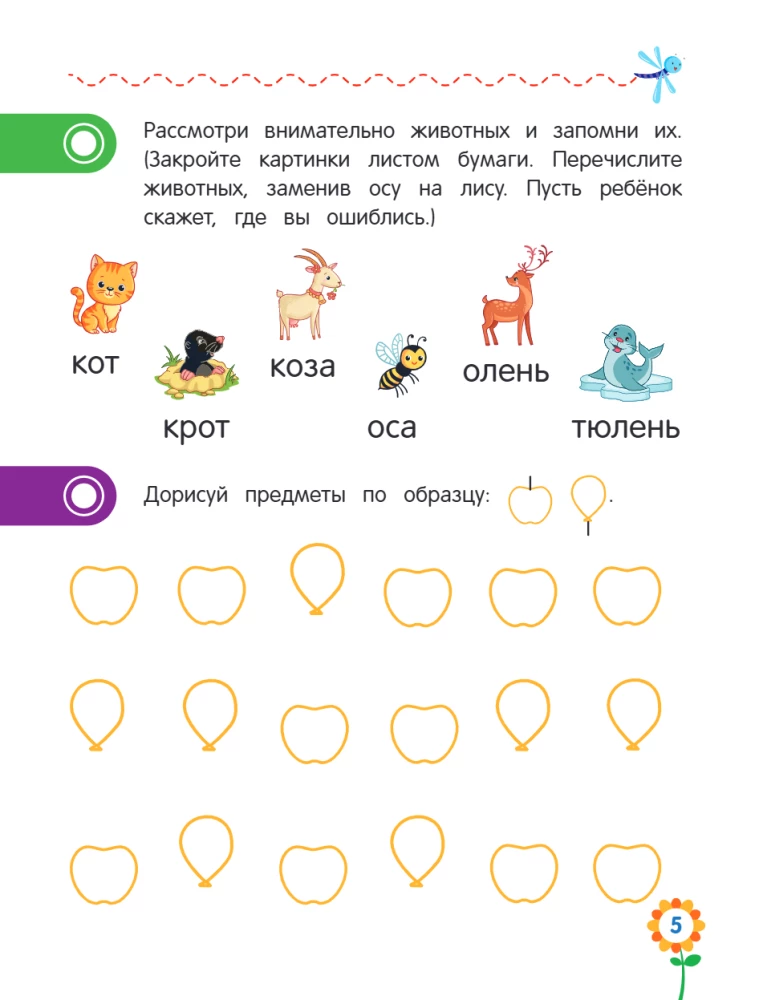 Внимание и память для дошкольников