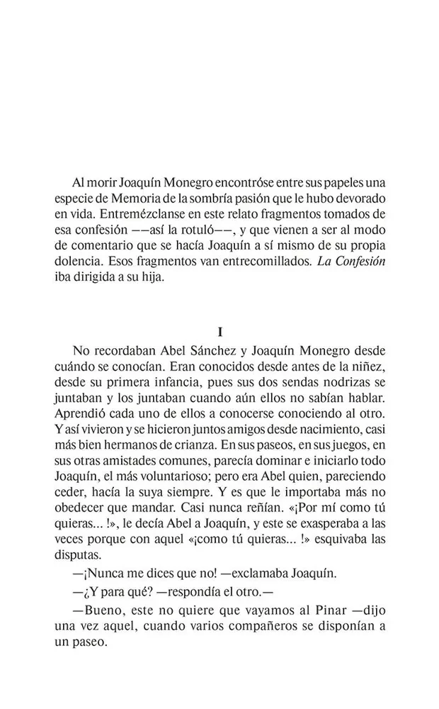 Abel Sanchez. Una Historia de Pasion = Авель Санчес. История одной страсти