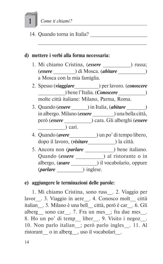 Mówimy po włosku = Parliamo italiano