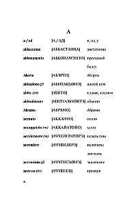 Popular Italian-Russian Russian-Italian Dictionary with Pronunciation
