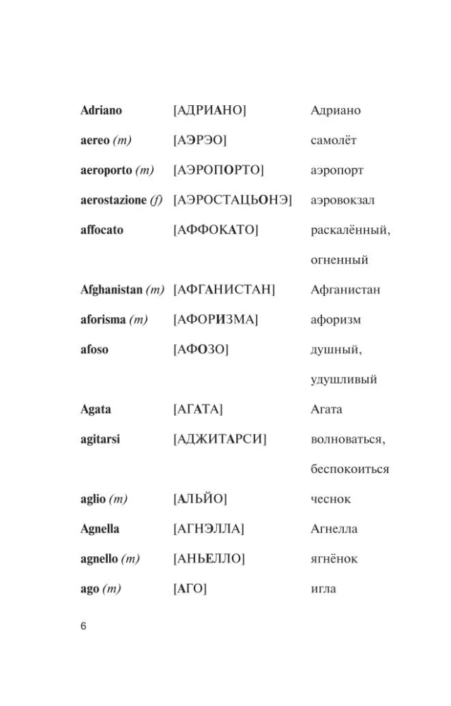 Popular Italian-Russian Russian-Italian Dictionary with Pronunciation
