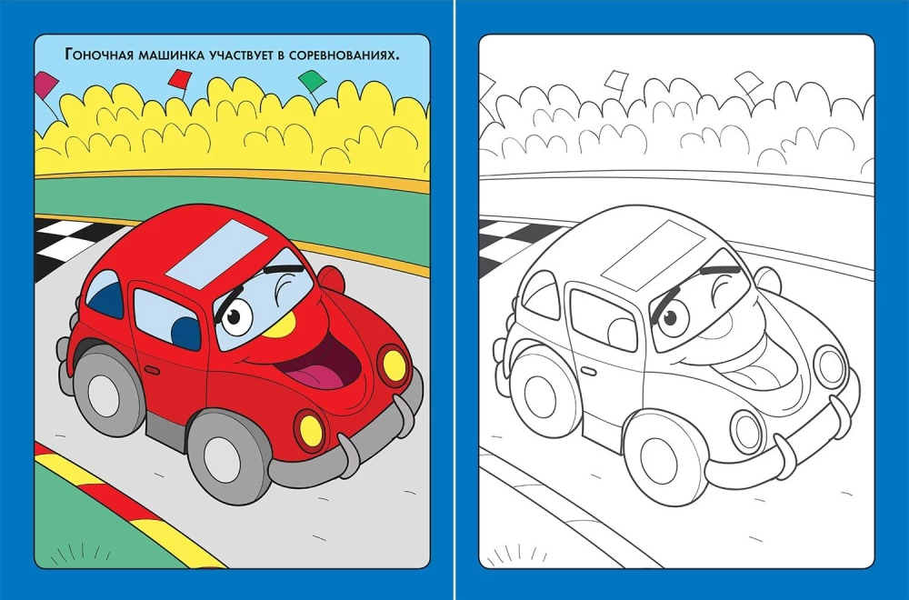 Bright Coloring. Transport