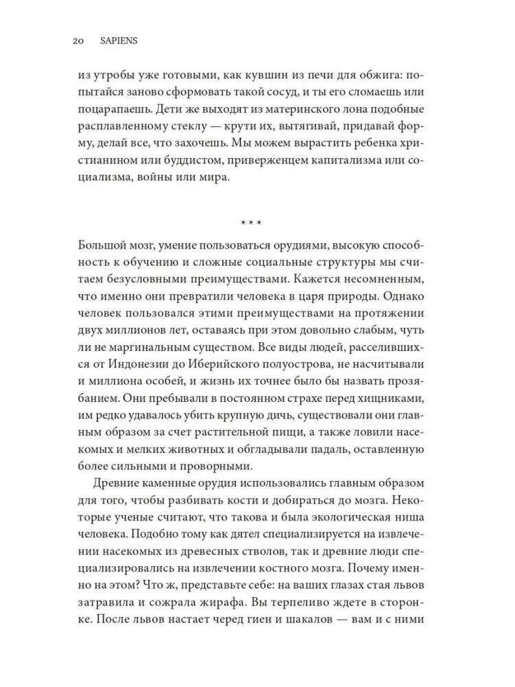 Sapiens. A Brief History of Humankind