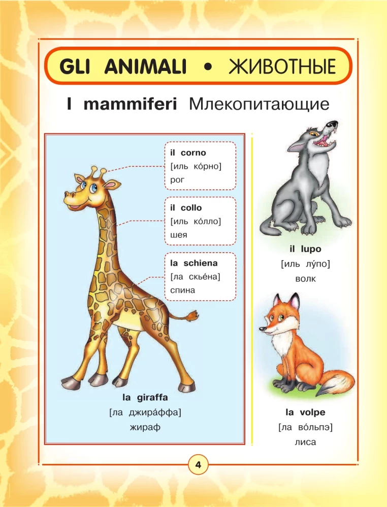 Italienisch-Russisches visuelles Wörterbuch