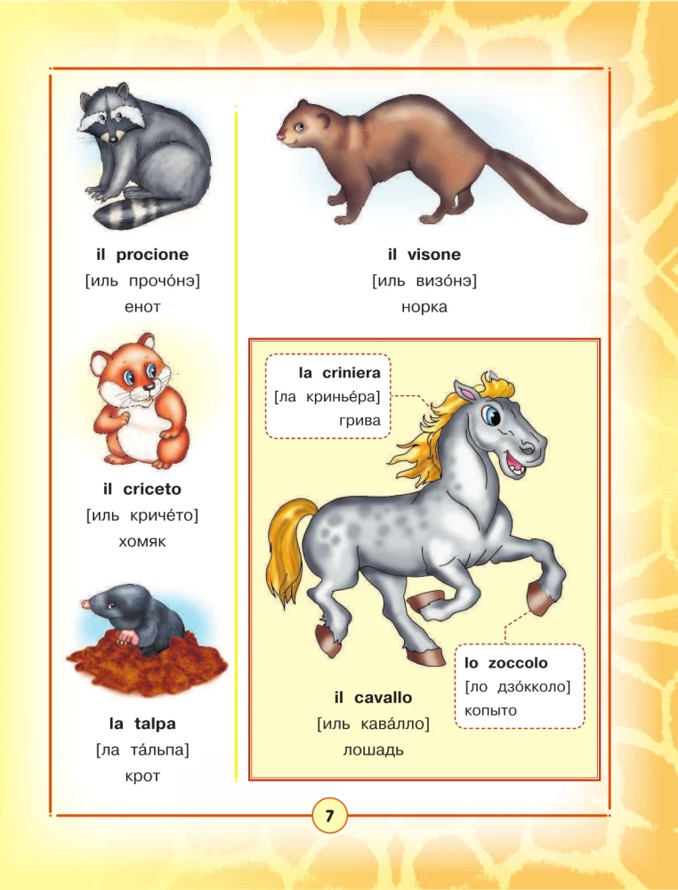 Italienisch-Russisches visuelles Wörterbuch