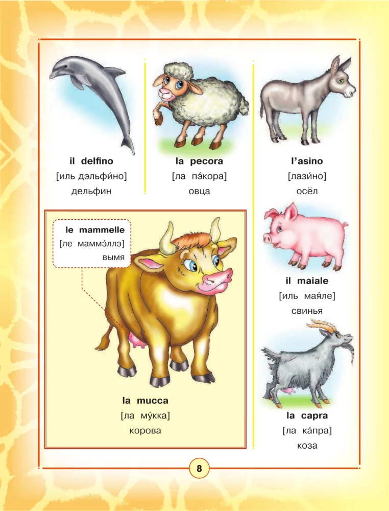Italienisch-Russisches visuelles Wörterbuch