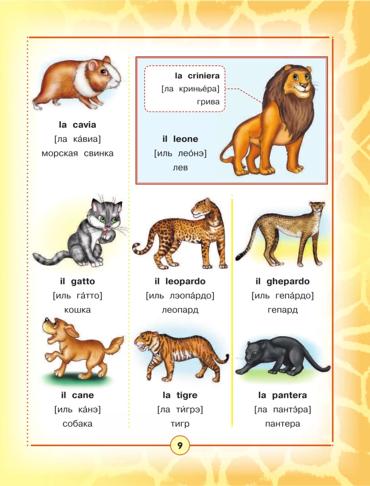 Italienisch-Russisches visuelles Wörterbuch