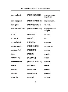Итальянско-русский русско-итальянский словарь с произношением
