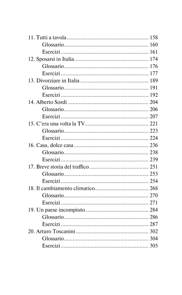 Universal textbook for learning the Italian language