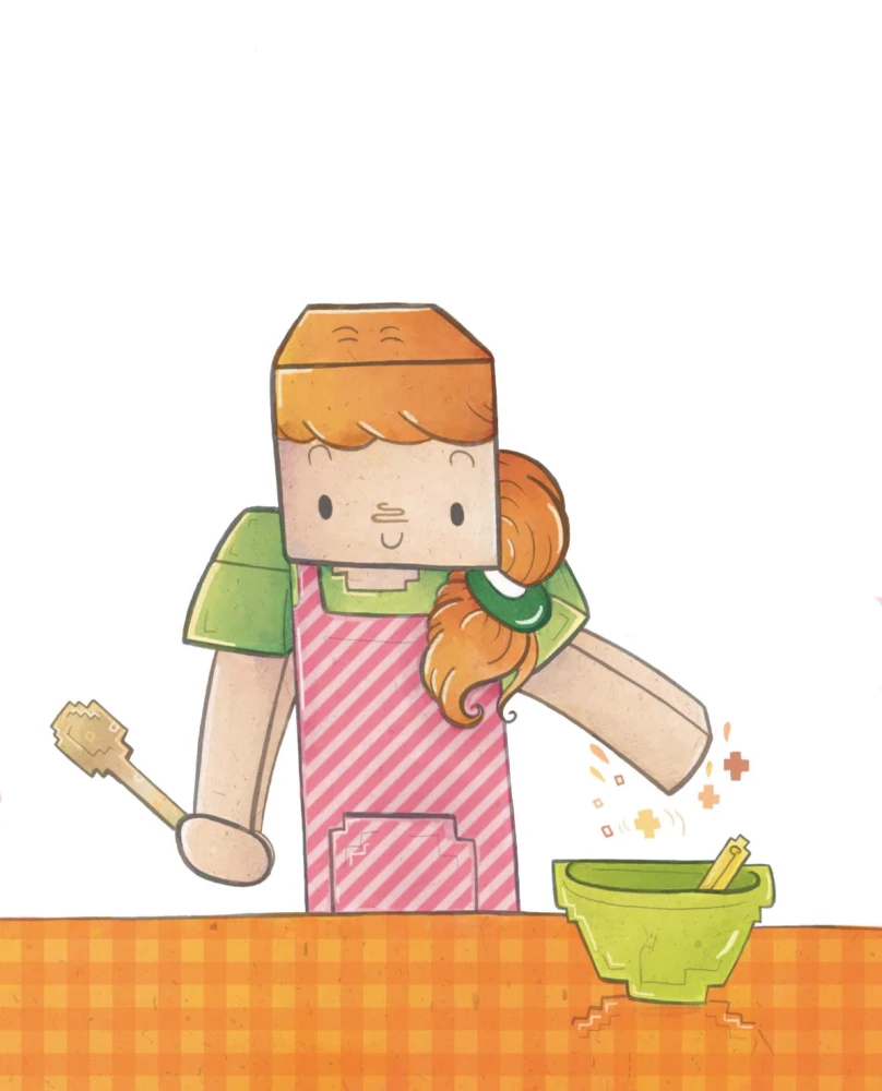 Minecraft kulinarinė knyga. 50 receptų, įkvėptų kultinės vaizdo žaidimo