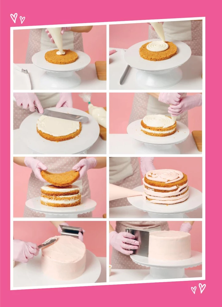 Desserts in Rosa. Torten, Pralinen und Blumen für nicht- Puppen-Tee-Partys