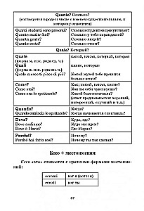 Włoska gramatyka w tabelach i schematach