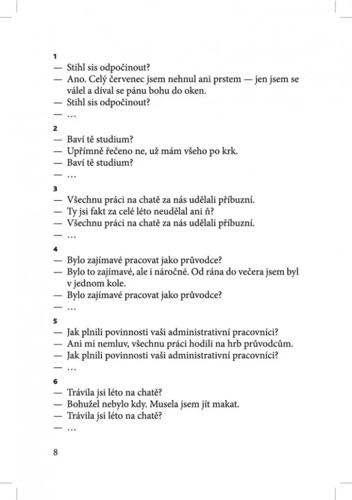 Mówimy po czesku. Pomoc w rozwijaniu mowy