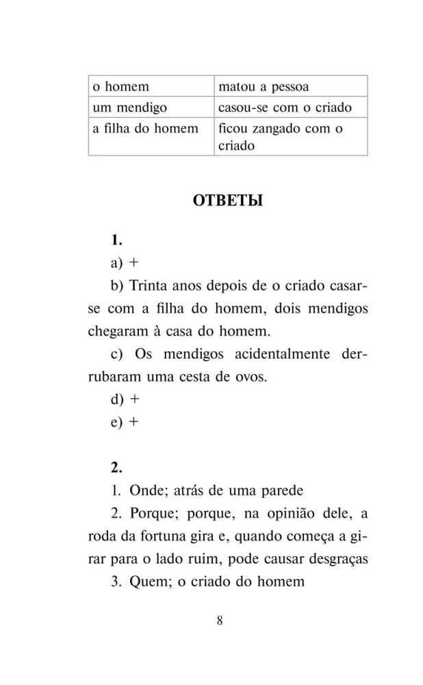 Самые лучшие португальские сказки. Уровень 1 = Os melhores contos portugueses