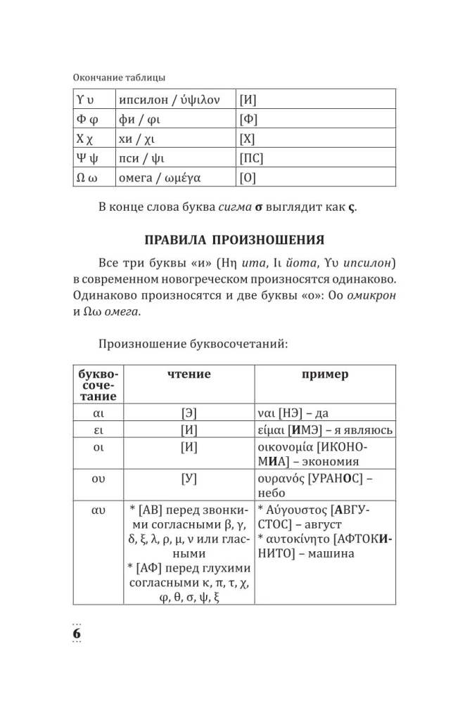 Greek for Beginners