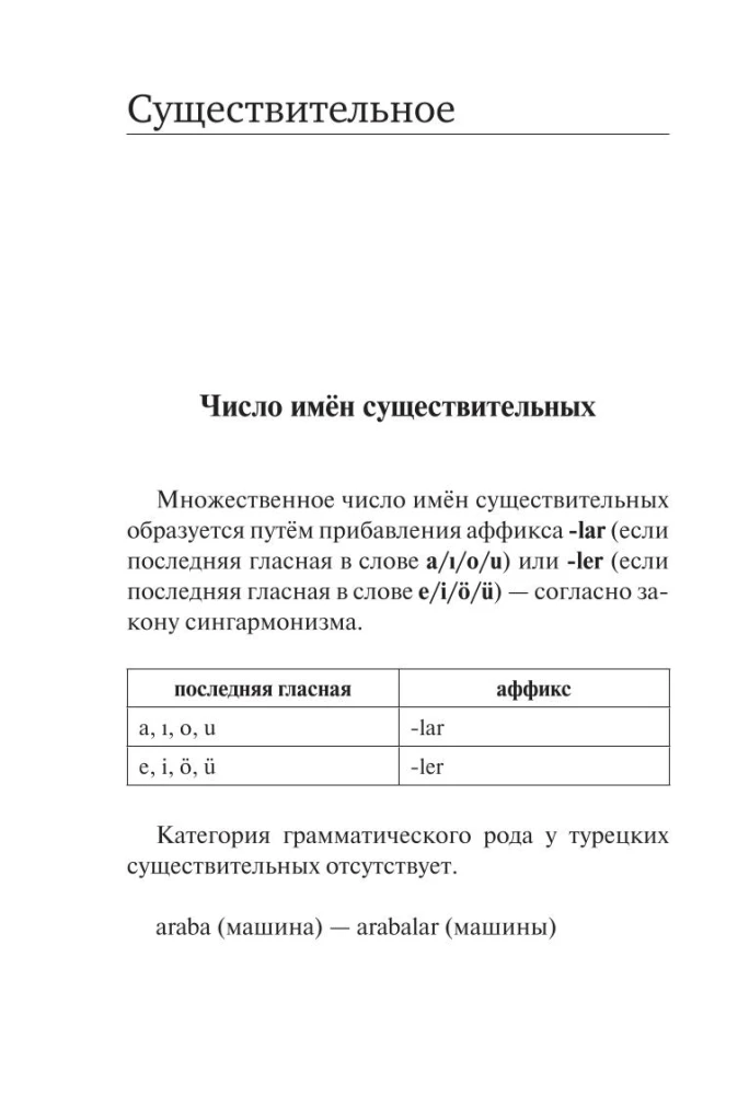 Все правила турецкого языка в схемах и таблицах