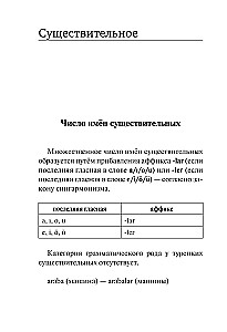 Все правила турецкого языка в схемах и таблицах