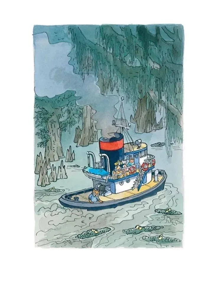 Лу Всехнаверх. Переполох в тихой заводи