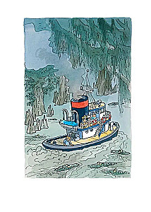 Лу Всехнаверх. Переполох в тихой заводи