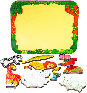 ZooPuzzle Afryka