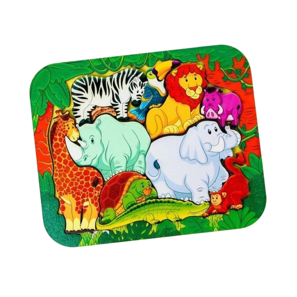 ZooPuzzle Afryka