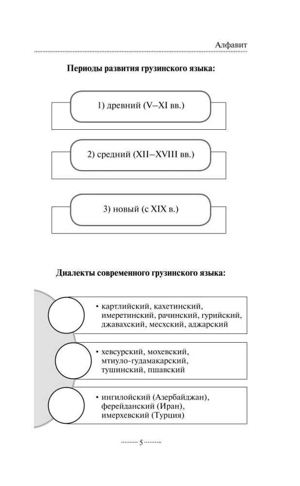 Грузинская грамматика без репетитора. Все сложности в простых схемах