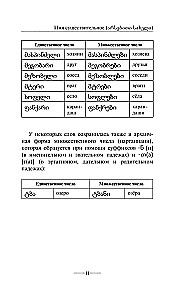 Грузинская грамматика без репетитора. Все сложности в простых схемах
