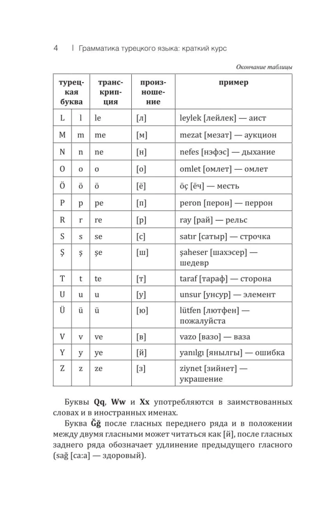 Turkish Grammar: A Brief Course