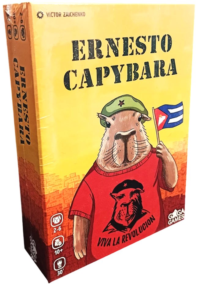Gra planszowa - Ernesto Capybara (w języku angielskim)