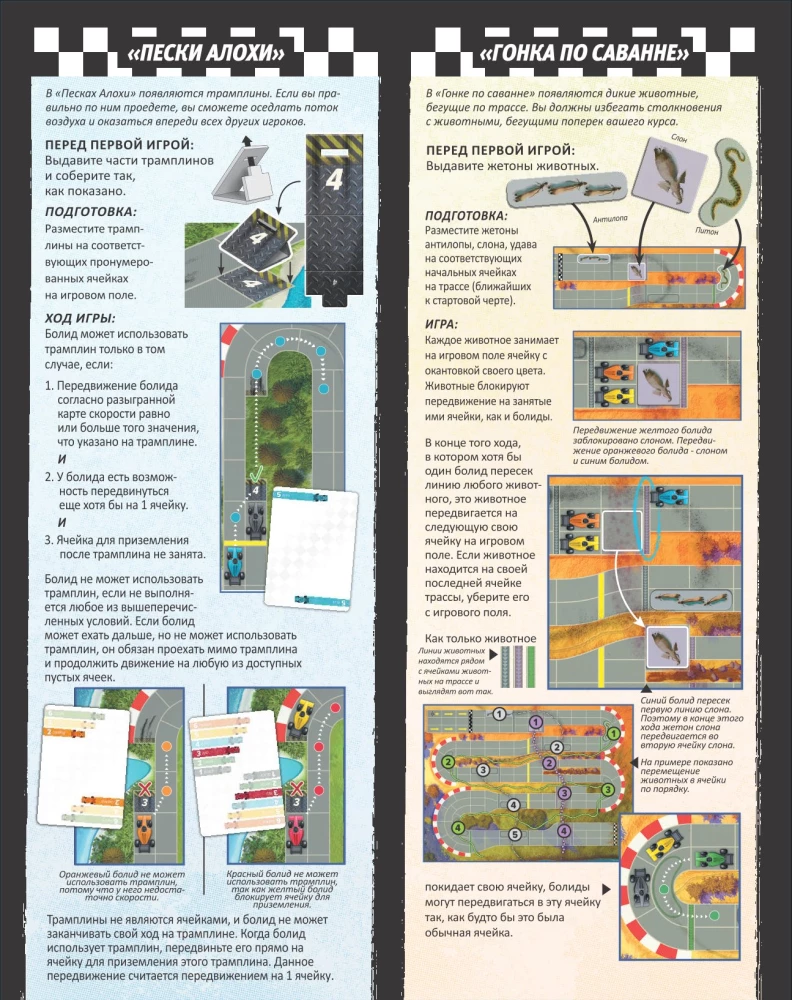 Gra planszowa - Formuła prędkości. Prędkość natury (rozszerzenie)