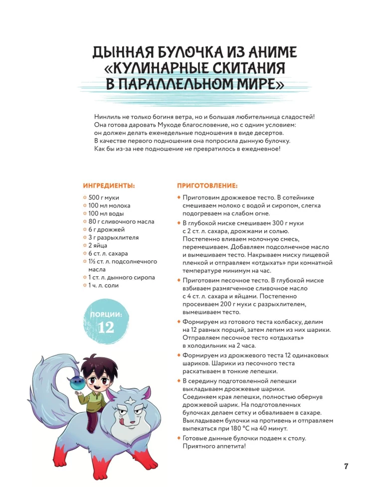 Амай моно. Десерты из аниме!