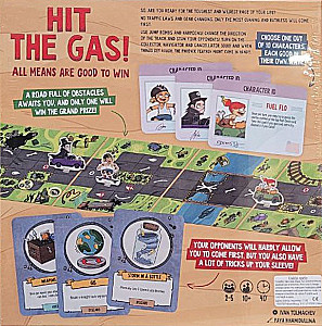 Galda spēle - Hit the gas!