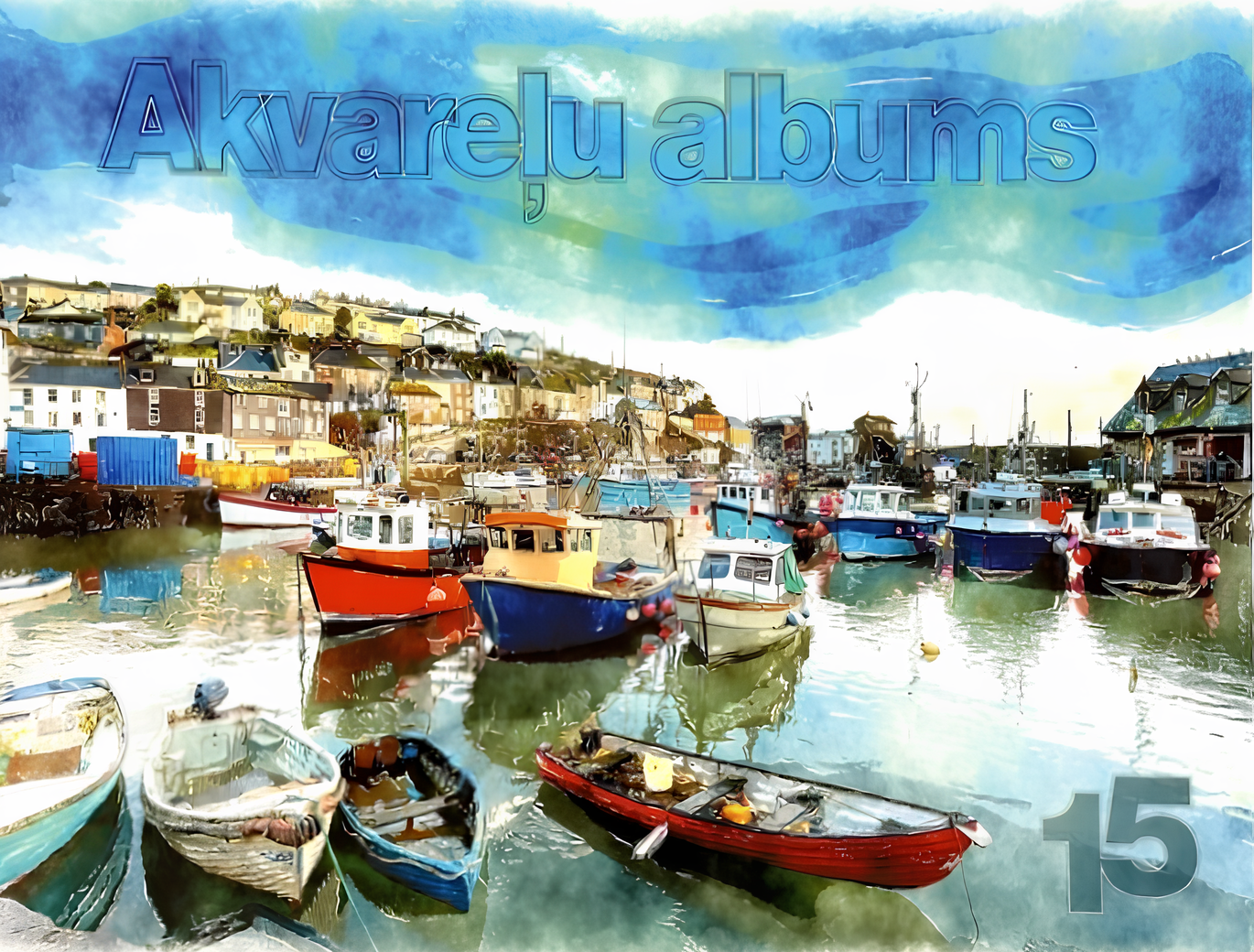 Veekolorite album - A3, 15 lehte, sortimendis