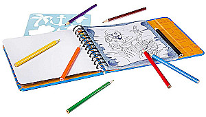 Kompakte lernende Spiel für die Reise - Zeichnen auf Reisen. Piraten