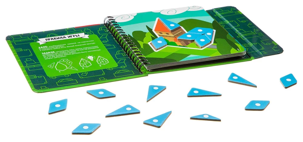 Kompakte Entwicklungsspiele für unterwegs - Rätsel. Burgen und Festungen