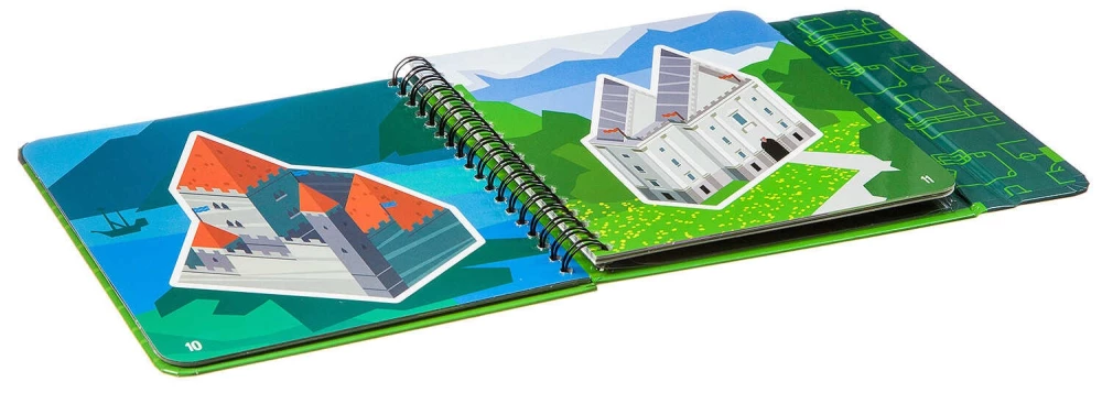 Kompakte Entwicklungsspiele für unterwegs - Rätsel. Burgen und Festungen