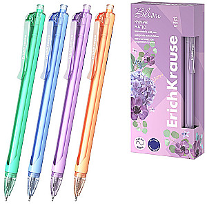 Ручка шариковая - Nymph Matic Pastel Bloom, синяя, в ассортименте