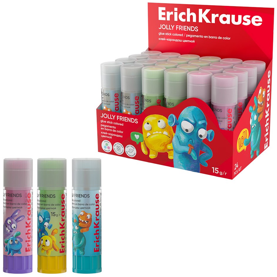 Kleebari - EasyStick Jolly Friends, assortii