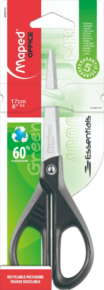 Käärid - Essentials Green, mustad