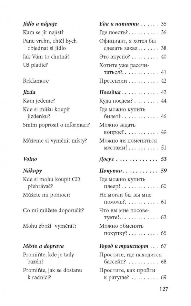 Conversational Czech in Dialogues