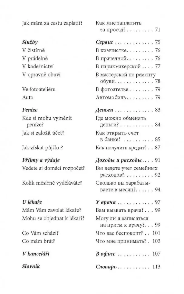 Conversational Czech in Dialogues