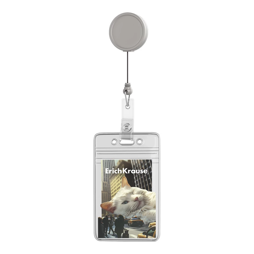 Vertikālais badge ar ruleti - Big City Cats