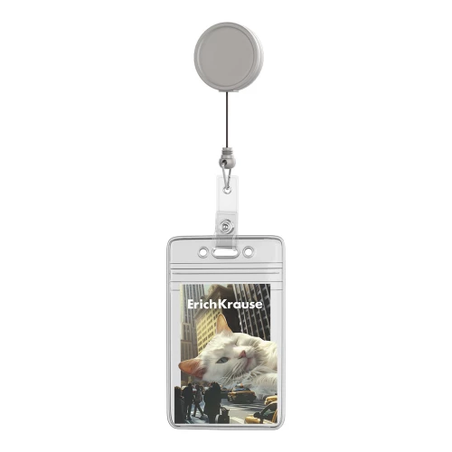 Vertikālais badge ar ruleti - Big City Cats