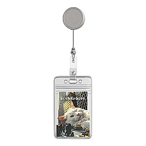 Vertikālais badge ar ruleti - Big City Cats