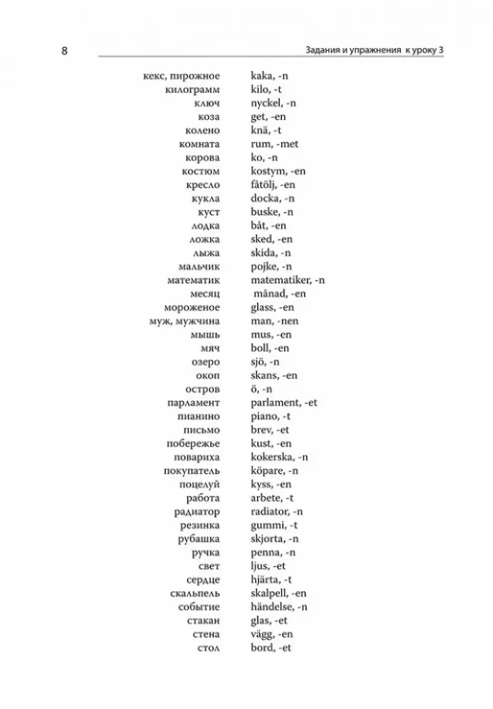 Współczesny język szwedzki. Zbiór ćwiczeń do kursu podstawowego