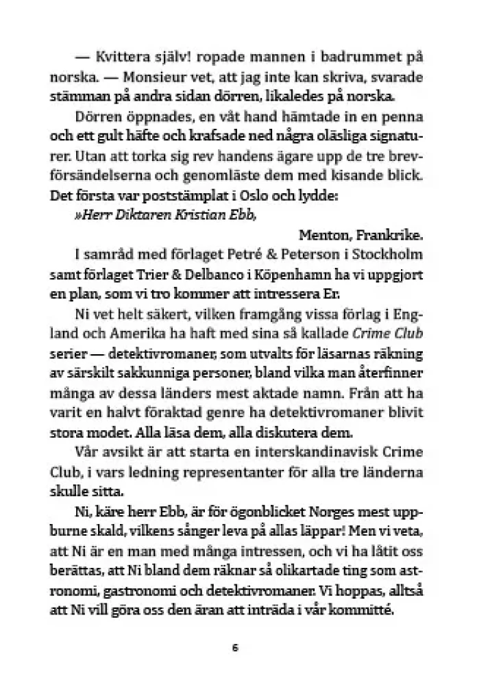 Tre mordare intrader