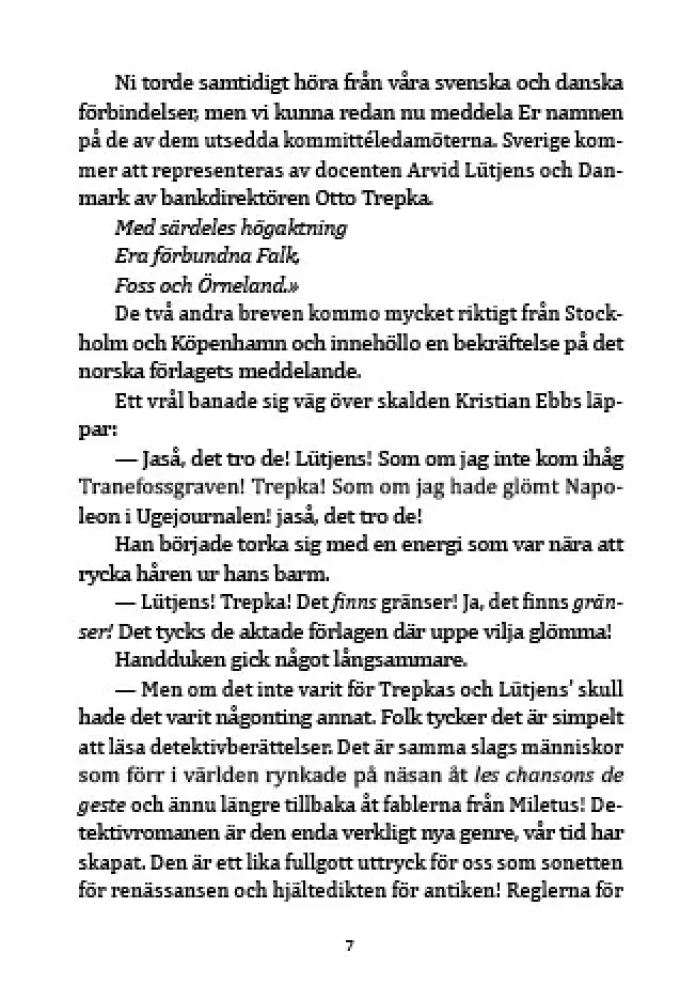 Tre mordare intrader