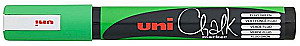 Kreidemarker UNI PWE-5M, fluoreszierend grün, 1,8-2,5 mm