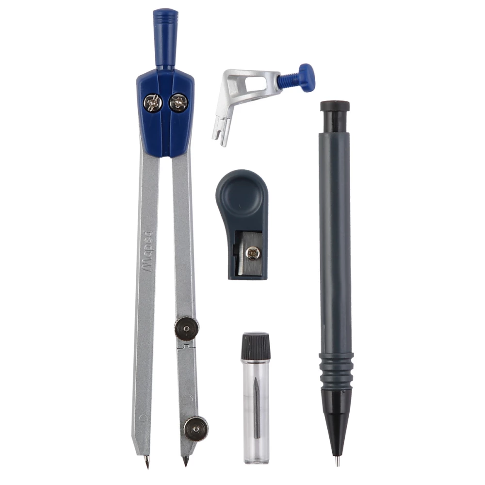 Zeichenwerkzeug - Maped, 5 Teile, 13,5 cm, Metall