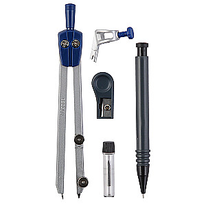 Zeichenwerkzeug - Maped, 5 Teile, 13,5 cm, Metall